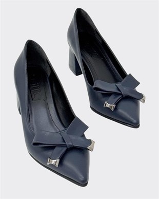 6 Cm Özel Rahat Topuklu Tasarım Tokalı Stiletto