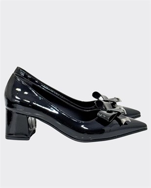 6 Cm Özel Rahat Topuklu Tasarım Tokalı Stiletto