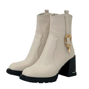 8 Cm Platform Tabanlı Toka Detaylı Bot