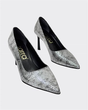 8 Cm Rahat Topuklu Sade Stiletto