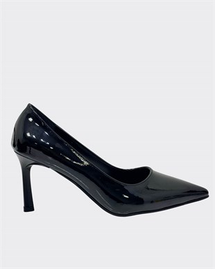 8 Cm Rahat Topuklu Sade Stiletto