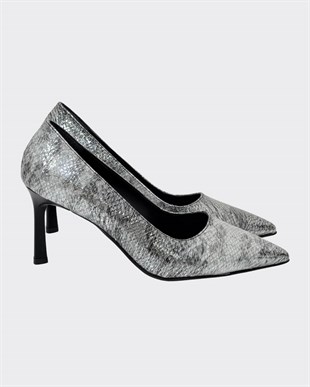 8 Cm Rahat Topuklu Sade Stiletto
