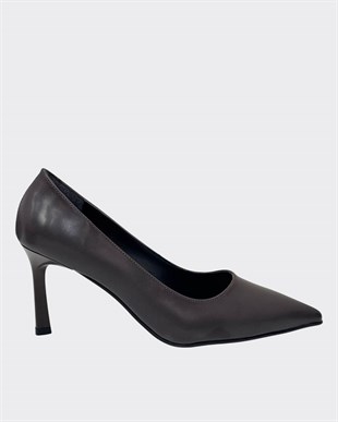 8 Cm Rahat Topuklu Sade Stiletto