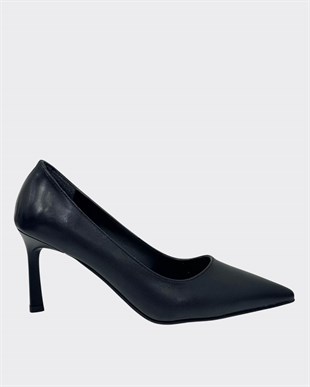 8 Cm Rahat Topuklu Sade Stiletto