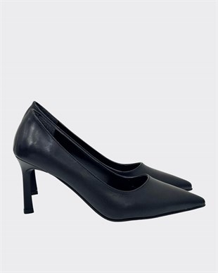 8 Cm Rahat Topuklu Sade Stiletto