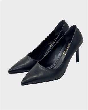 8 Cm Rahat Topuklu Sade Stiletto