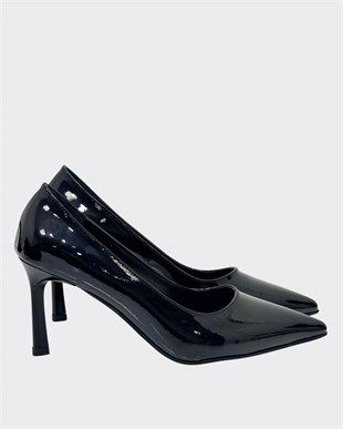 8 Cm Rahat Topuklu Sade Stiletto