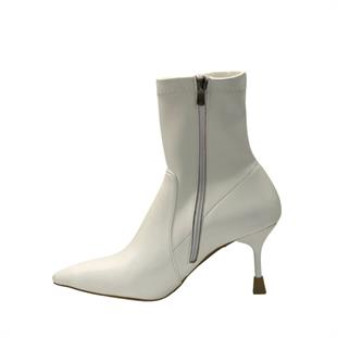8 Cm Topuklu Streç Stiletto Bot