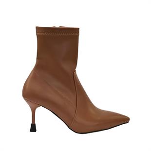 8 Cm Topuklu Streç Stiletto Bot