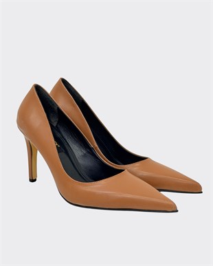 9 Cm Rahat Topuklu Sade Stiletto