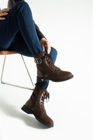 Ara Boy 3 Cm Tabanlı Toka Detaylı Bot