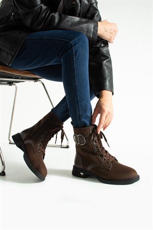Ara Boy 3 Cm Tabanlı Toka Detaylı Bot