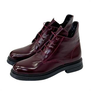 Bilek Boy Hakikik Deri 3 Cm Tabanlı Bot