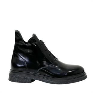 Bilek Boy Hakikik Deri 3 Cm Tabanlı Bot