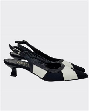 Fındık Topuklu Tasarım Rahat Stiletto