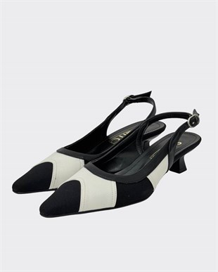 Fındık Topuklu Tasarım Rahat Stiletto