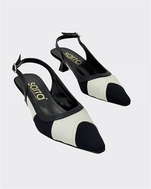 Fındık Topuklu Tasarım Rahat Stiletto