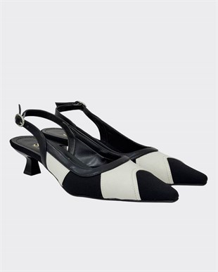 Fındık Topuklu Tasarım Rahat Stiletto
