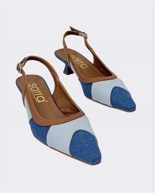 Fındık Topuklu Tasarım Rahat Stiletto