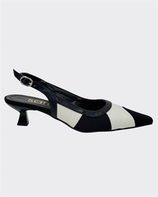 Fındık Topuklu Tasarım Rahat Stiletto