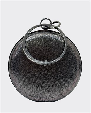 Full Taş İşlemeli Makaron Abiye El Çantası