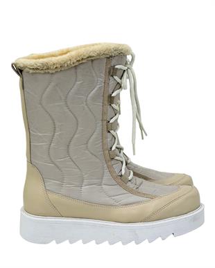 İçi Kürklü Kar Botu 4 Cm Tabanlı