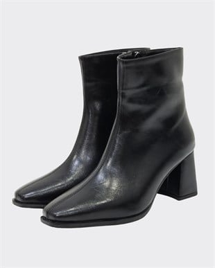 Kare Topuk Sade Stiletto BOT