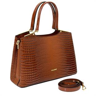 Özel Lezer Baskılı Tasarımlı El Çantası