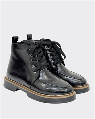 Pantolan Boy 3 Cm Tabanlı Bağçıklı Bot