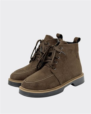Pantolan Boy 3 Cm Tabanlı Bağçıklı Bot