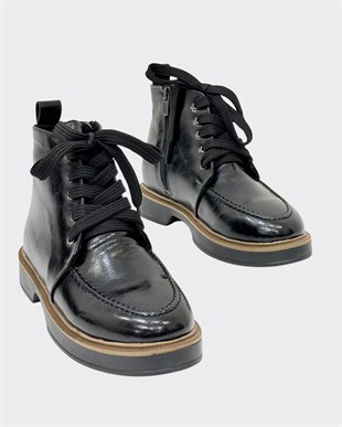 Pantolan Boy 3 Cm Tabanlı Bağçıklı Bot