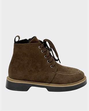 Pantolan Boy 3 Cm Tabanlı Bağçıklı Bot