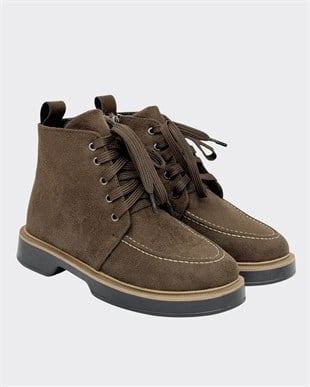Pantolan Boy 3 Cm Tabanlı Bağçıklı Bot