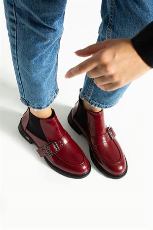 Pantolan Boy 3 Cm Tabanlı Toka Detaylı Bot