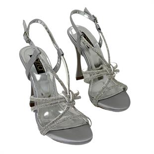 Platform Tabanlı Büzgü Tek Bantlı Ayakkabı