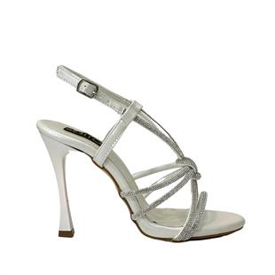 Platform Tabanlı Büzgü Tek Bantlı Ayakkabı