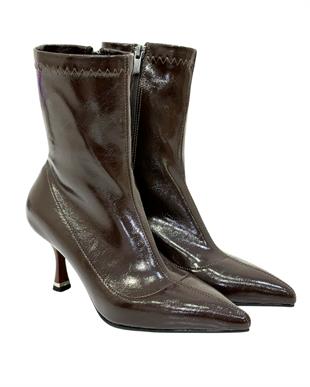 Streç 7 Cm Rahat Topuklu Stiletto Bot