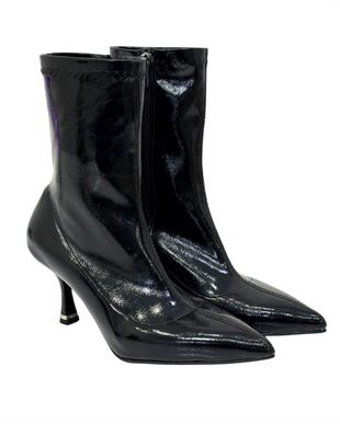 Streç 7 Cm Rahat Topuklu Stiletto Bot