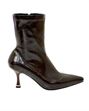 Streç 7 Cm Rahat Topuklu Stiletto Bot