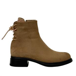 Taş Detaylı Süet Bot