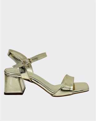 Tek Bant 6 Cm Rahat Topuklu Ayakkabı