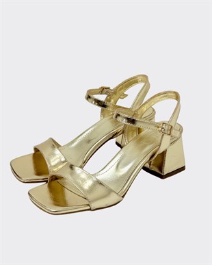 Tek Bant 6 Cm Rahat Topuklu Ayakkabı