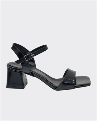 Tek Bant 6 Cm Rahat Topuklu Ayakkabı