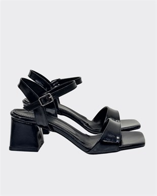 Tek Bant 6 Cm Rahat Topuklu Ayakkabı