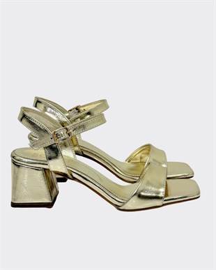 Tek Bant 6 Cm Rahat Topuklu Ayakkabı