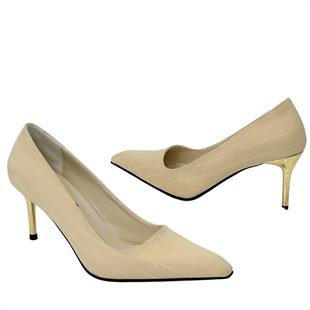 Tekstil  Rahat Topuklu Stiletto