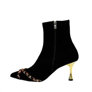 Toka Detaylı Rahat Stiletto Bot