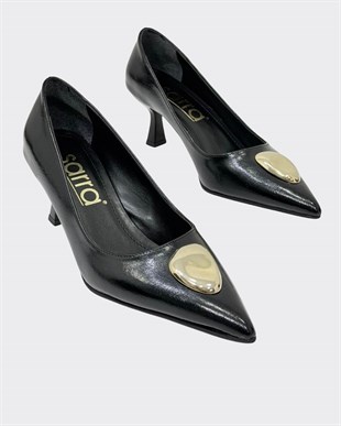 Toka Tasarımlı 6 Cm Rahat Topuklu Stiletto