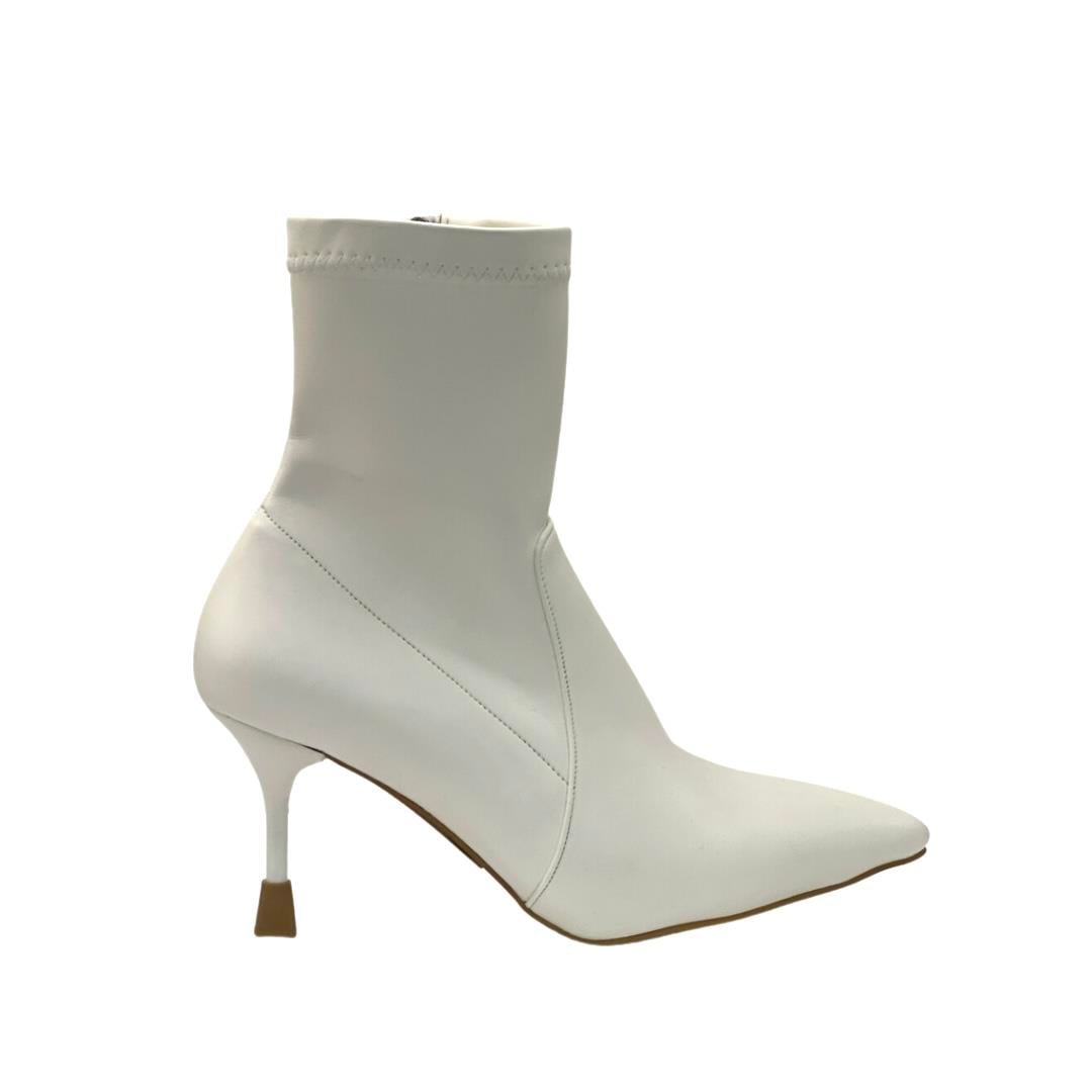 8 Cm Topuklu Streç Stiletto Bot