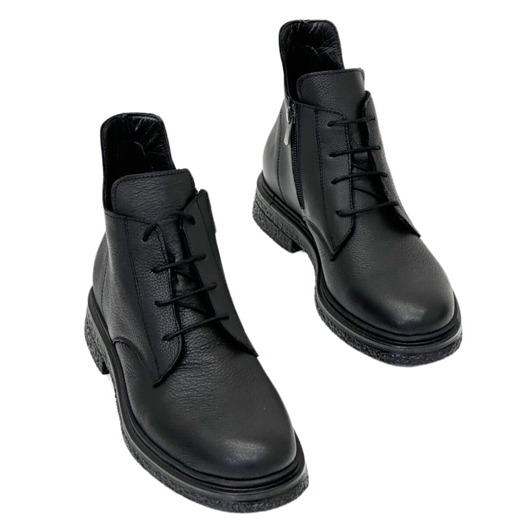 Bilek Boy Hakikik Deri 3 Cm Tabanlı Bot